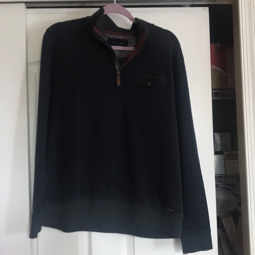 Men’s Ted Baker pullover ted size 6 US 44 blue